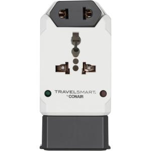 imageConair Universal Travel Adapter with USB European Plug Adapter with Surge Protection AllinOne Travel Adapter Worldwide6 Piece Set
