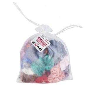 imageScunci by Conair Comfy Knit ampamp Sherpa Scrunchie  hair accessories  hair accessories for women  Assorted Colors 25 CountVelvet Assorted