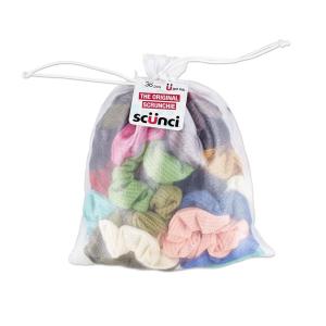 imageScunci by Conair Comfy Knit ampamp Sherpa Scrunchie  hair accessories  hair accessories for women  Assorted Colors 25 CountWaffle Knit Assorted