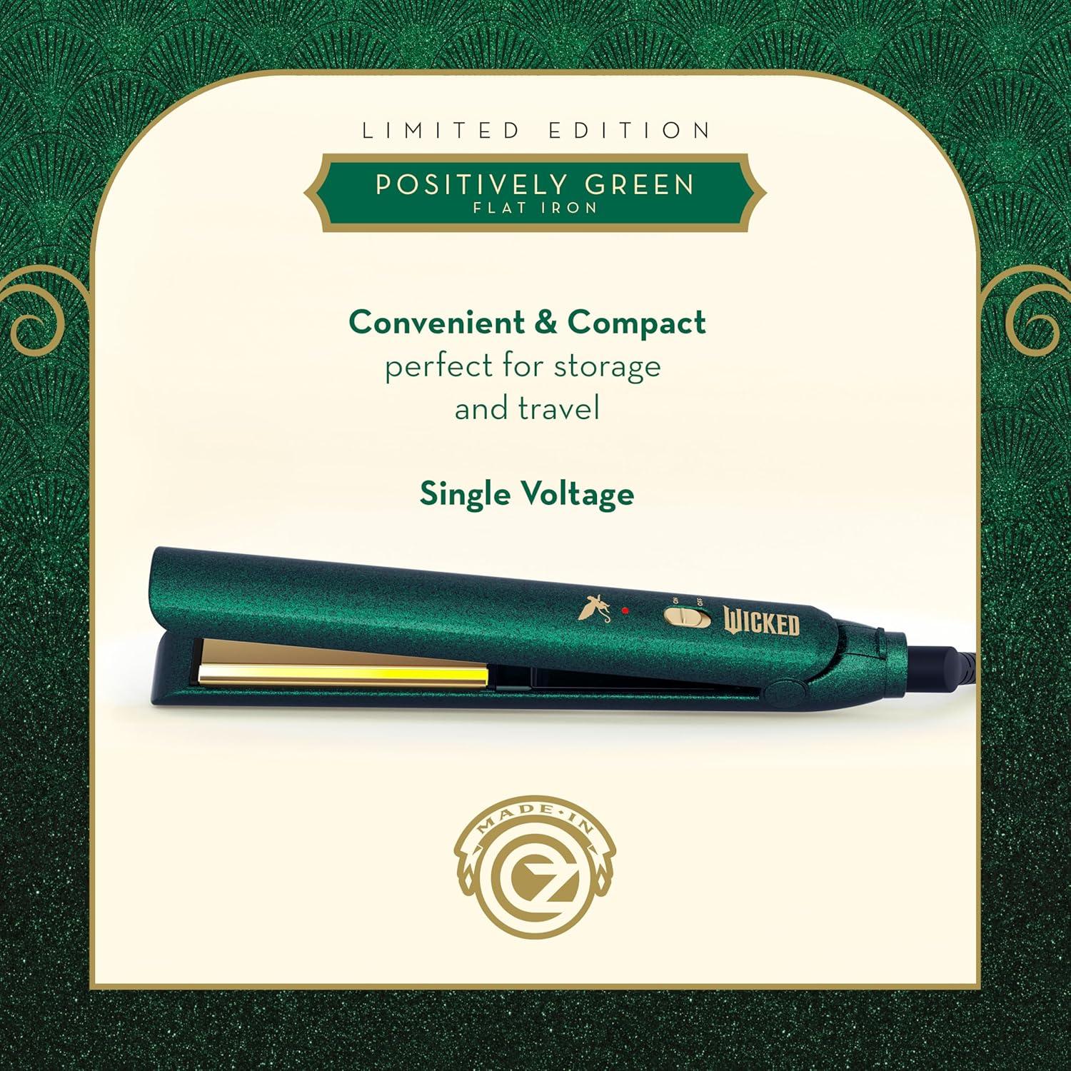 imageWicked Elphaba Flat Iron from Conair 1inch Hair Straightener