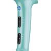 imageConair Hair Dryer with Retractable Cord 1875W Blow Dryer 3 Heat Settings 2 Speeds Blow Dryer with Diffuser and Concentrator Attachments Ionic  Tourmaline Technology PinkAqua