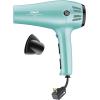 imageConair Hair Dryer with Retractable Cord 1875W Blow Dryer 3 Heat Settings 2 Speeds Blow Dryer with Diffuser and Concentrator Attachments Ionic  Tourmaline Technology PinkAqua