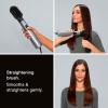 imageBraun 2in1 Blow Dryer Brush with 3 Attachments WettoDry Hot Air Styler for All Hair Types  Volumize or StraightenSilver