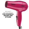 imageConair Hair Dryer 1875W MidSize Blow Dryer WhiteRed