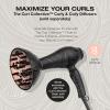 imageConair The Curl Collective Curly Hair Diffuser Works Exclusively with The Curl Collective Hair Dryer sold separately