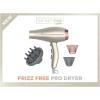 imageINFINITI PRO CONAIR Hair Dryer 1875W FrizzFree and Compact Blow Dryer with Diffuser and Concentrator Attachments 3 Heat amp 2 Speed Settings Dusty RoseRose Gold