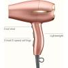 imageINFINITI PRO CONAIR Hair Dryer 1875W FrizzFree and Compact Blow Dryer with Diffuser and Concentrator Attachments 3 Heat amp 2 Speed Settings Dusty RoseDusty Rose