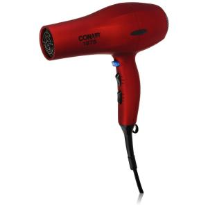 imageConair 1875 Watt Velvet Touch Hair Dryer Red