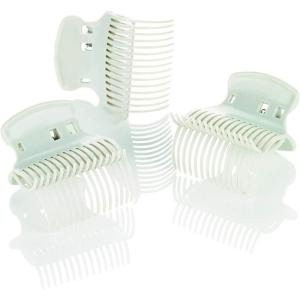 imageConair Hot Roller Super Clips White Set of 101 Count Pack of 1