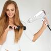 imageConair Double Ceramic 3 Barrel Curling Iron Hair Waver Create Beachy Waves LongLasting Natural Tight Waves for all Hair Lengths White  Rose GoldWhite