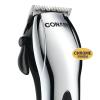 imageConairMAN Hair Clippers for Men 22Piece Corded or Cordless Home Hair Cutting Kit