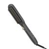 imageInfiniti PRO CONAIR Tension Control Straightening Brush Heated Hair Brush with Tension Control Holds Hair in Place Ionic Technology Adds Shine and Reduces Frizz Gray