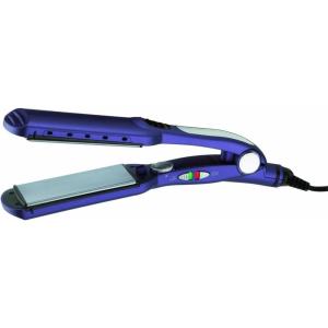 imageConair Tourmaline Ceramic Flat Iron 1inchBlue