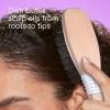 imageConair Boar Bristle Hair Brush for Women Natural Wood Handle Styling Brush for Sleek Slick Back Hair Reduces Frizz Adds Shine Smooths amp Detangles All Hair Types
