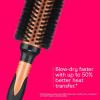 imageConair Copper Pro Mixed Boar Bristle Round Hair Brush with Medium Barrel CopperCoated Metal for Even Heat Distribution Natural Oil Distributing Bristles Ideal for Smoothing Wavy or Curly Hair