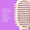 imageConair Curl Define Pro Detangler Brush for Curly Hair DualVent Design with Continuous Grooves Mixed Bristles for FrizzFree Detangling Smoothing and Curl Definition Hot PinkIvory