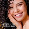 imageConair Curl Define Pro Detangler Brush for Curly Hair DualVent Design with Continuous Grooves Mixed Bristles for FrizzFree Detangling Smoothing and Curl Definition Hot PinkBlush Pink