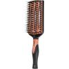 imageConair Quick BlowDry Pro Vented Porcupine Hairbrush with Mixed Boar and Nylon Bristles Copper Plate for Even Heat Distribution Vented Design for Airflow and OilDistributing Bristles for Shine