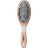 imageCONAIR Ceramic Wood Nylon amp Boar Bristle Cushion Hair Brush hairbrush for women reduce frizz and add shine natural wood handle for all hair types