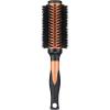 imageConair Copper Pro Mixed Boar Bristle Round Hair Brush with Medium Barrel CopperCoated Metal for Even Heat Distribution Natural Oil Distributing Bristles Ideal for Smoothing Wavy or Curly Hair