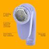 imageConair Fabric Shaver and Lint Remover Battery Operated Portable Fabric Shaver LavenderLavender