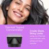 imageInfiniti PRO CONAIR Digital Hair Dryer Lightweight Ionic Blow Dryer wDiffuser for Reducing Frizz amp Defining Curls Includes Diffuser Thermal Concentrator AntiFlyaway Attachment Silver amp Purple