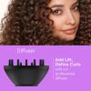 imageInfiniti PRO CONAIR Digital Hair Dryer Lightweight Ionic Blow Dryer wDiffuser for Reducing Frizz amp Defining Curls Includes Diffuser Thermal Concentrator AntiFlyaway Attachment Silver amp Purple