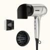 imageInfiniti PRO CONAIR Digital Hair Dryer Lightweight Ionic Blow Dryer wDiffuser for Reducing Frizz amp Defining Curls Includes Diffuser Thermal Concentrator AntiFlyaway Attachment Silver amp Purple