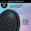 imageConair Salon Results 3Pack Hair Brushes Detangling Hair Brush for Men and Women For All Hair Types Metal Bristles and Cushion Base BlackBlack  Teal