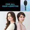 imageConair Salon Results 3Pack Hair Brushes Detangling Hair Brush for Men and Women For All Hair Types Metal Bristles and Cushion Base BlackBlack  Teal