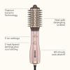 imageInfiniti PRO CONAIR 2 Frizz Free Round Air Brush Hot Brush with Titanium Ceramic Technology Ionic Control and Detangling Bristles for Gentle Drying and Added Shine Rose Gold2 inches