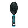 imageConair Salon Results 3Pack Hair Brushes Detangling Hair Brush for Men and Women For All Hair Types Metal Bristles and Cushion Base BlackTeal