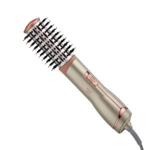 imageInfiniti PRO CONAIR 2 Frizz Free Round Air Brush Hot Brush with Titanium Ceramic Technology Ionic Control and Detangling Bristles for Gentle Drying and Added Shine Rose Gold1  Inch