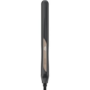 imageInfiniti PRO CONAIR Tourmaline Ceramic 1 Inch Flat Iron Digital Hair Straightener 1 Inch Flat Iron to Straighten or Curl 5 Heat Settings for All Hair Types and Textures Dark GrayDark Gray