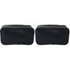imageConair 5 Piece Toiletry and Cosmetic Bag Set Under 30 Includes 1 Large Weekender Bag and 4 Organizer Bags in Blue Swirl Prints Pack of 2Black