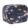 imageConair 5 Piece Toiletry and Cosmetic Bag Set Under 30 Includes 1 Large Weekender Bag and 4 Organizer Bags in Blue Swirl Prints Pack of 2Blue  Pink  Black Camo