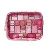 imageConair 5 Piece Toiletry and Cosmetic Bag Set Under 30 Includes 1 Large Weekender Bag and 4 Organizer Bags in Blue Swirl Prints Pack of 2Glinda Pink