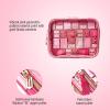 imageConair 5 Piece Toiletry and Cosmetic Bag Set Under 30 Includes 1 Large Weekender Bag and 4 Organizer Bags in Blue Swirl Prints Pack of 2Glinda Pink