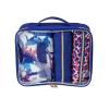 imageConair 5 Piece Toiletry and Cosmetic Bag Set Under 30 Includes 1 Large Weekender Bag and 4 Organizer Bags in Blue Swirl Prints Pack of 2Blue Palm
