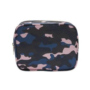 imageConair 5 Piece Toiletry and Cosmetic Bag Set Under 30 Includes 1 Large Weekender Bag and 4 Organizer Bags in Blue Swirl Prints Pack of 2Blue  Pink  Black Camo