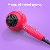 image:imageConair Cake Pop Hair Dryer with Diffuser amp Concentrator Attachments Blow Dryer Hair Dryers for Women Tourmaline Ceramic Technology 3 Heat2 Speed Settings Compact Hair Dryer wConcentrator PinkPink