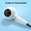 image:imageConair Cake Pop Hair Dryer with Diffuser amp Concentrator Attachments Blow Dryer Hair Dryers for Women Tourmaline Ceramic Technology 3 Heat2 Speed Settings Compact Hair Dryer wConcentrator PinkWhite