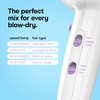 image:imageConair Cake Pop Hair Dryer with Diffuser amp Concentrator Attachments Blow Dryer Hair Dryers for Women Tourmaline Ceramic Technology 3 Heat2 Speed Settings Compact Hair Dryer wConcentrator PinkWhite