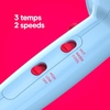 image:imageConair Cake Pop Hair Dryer with Diffuser amp Concentrator Attachments Blow Dryer Hair Dryers for Women Tourmaline Ceramic Technology 3 Heat2 Speed Settings Compact Hair Dryer wConcentrator PinkBlue