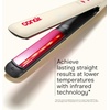 image:imageInfiniti PRO CONAIR 1 Infrared Flat Iron Hair Straightener for Smooth Shiny Results Advanced Styling Hair Iron Designed to Reduce Frizz amp Heat Damage White