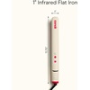 image:imageInfiniti PRO CONAIR 1 Infrared Flat Iron Hair Straightener for Smooth Shiny Results Advanced Styling Hair Iron Designed to Reduce Frizz amp Heat Damage White