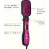 image:imageInfiniti PRO CONAIR AllinOne Smoothing Dryer Brush Hair Dryer Hot Air Brush PinkPink