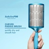 image:imageBaBylissPRO Nano Titanium Curved Paddle Brush ExtraWide Titanium Ceramic Blow Dryer Brush Ionic Technology Smooth FrizzFree Styling Fast BlowoutsCurved
