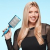 image:imageBaBylissPRO Nano Titanium Curved Paddle Brush ExtraWide Titanium Ceramic Blow Dryer Brush Ionic Technology Smooth FrizzFree Styling Fast BlowoutsCurved