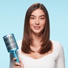 image:imageBaBylissPRO Nano Titanium Curved Paddle Brush ExtraWide Titanium Ceramic Blow Dryer Brush Ionic Technology Smooth FrizzFree Styling Fast BlowoutsMixed boar  nylon bristles